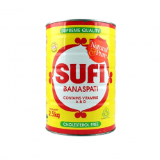 Sufi Banaspati Tin - 2.5 Kg